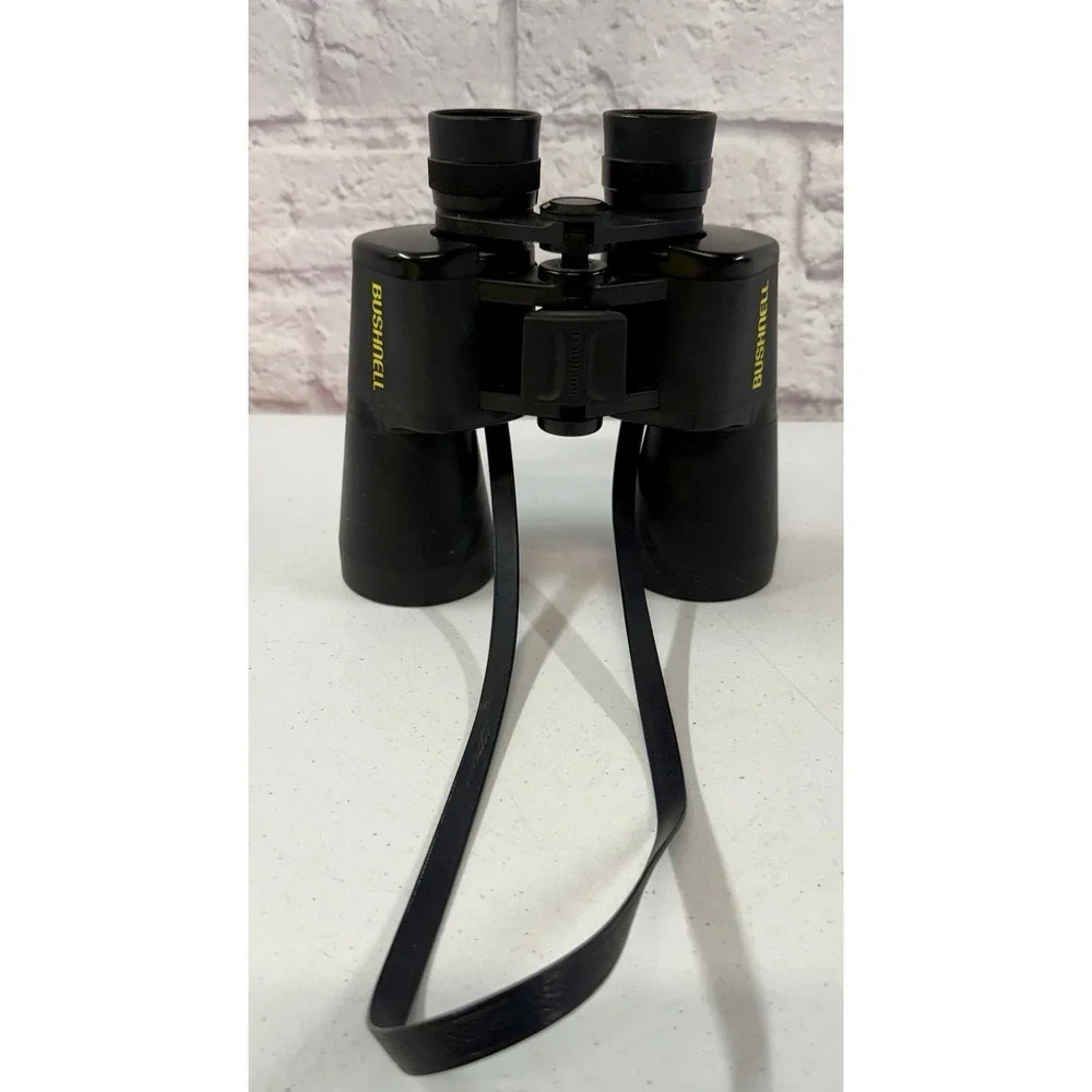 Vintage Bushnell Binoculars 7X50 Model 13-0750 With Neck Straps 1000 Yards